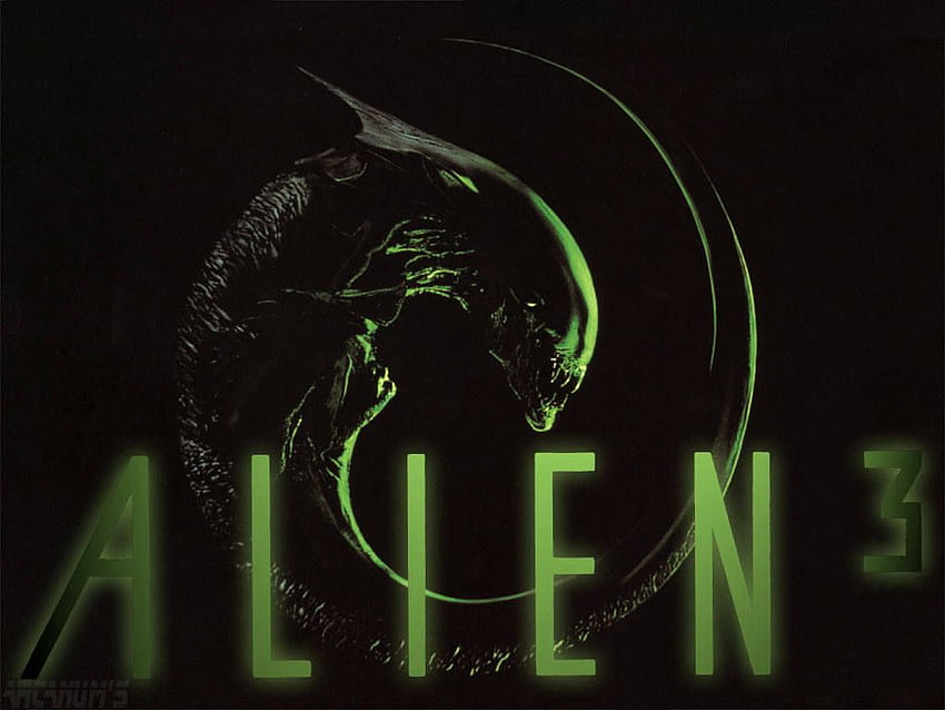 Alien 3 - Las películas alienígenas, el logotipo de la película alienígena fondo de pantalla