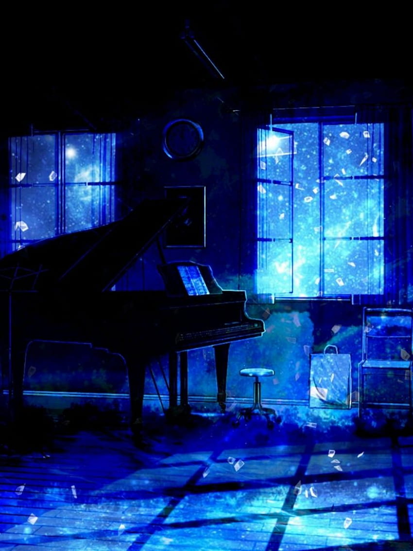 Music room piano anime original dark [] for your , Mobile & Tablet. Explore Room Anime . Room Anime , Room, Room HD phone wallpaper