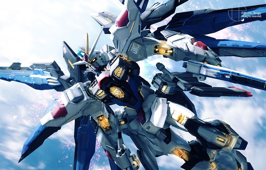 GUNDAM GUY: Metal Build Strike dom Gundam - hop . Gundam'a saldırı, Gundam, Gundam HD duvar kağıdı