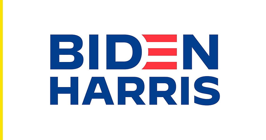 Boletim informativo Yello: o logotipo Biden Harris está aqui Por D. Hunter Schwarz Yello, Joe Biden 2020 papel de parede HD