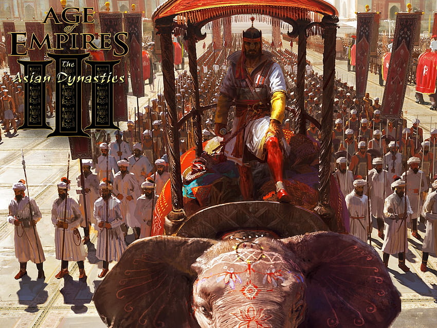 Age Of Empires 3 dinastías asiáticas India fondo de pantalla