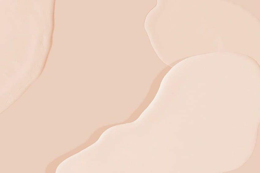 Latar belakang tekstur akrilik krem ​​Watusi. oleh / n. Lucu, Estetis, macbook Wallpaper HD