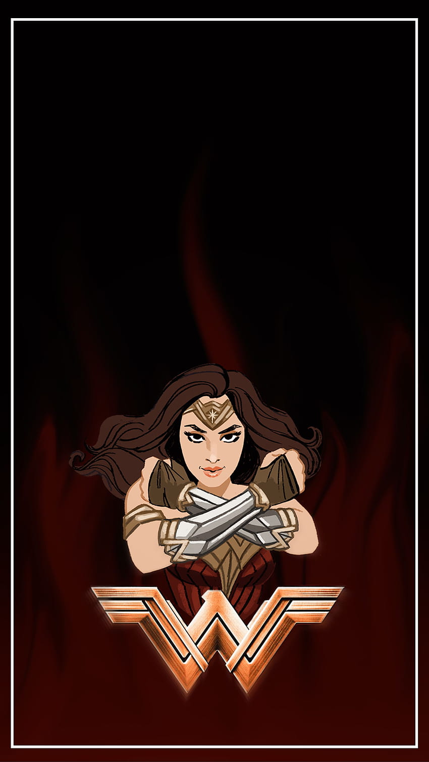 Aesthetic Lockscreen / : Wonder Woman. s, Wonder woman, Lockscreen HD phone wallpaper