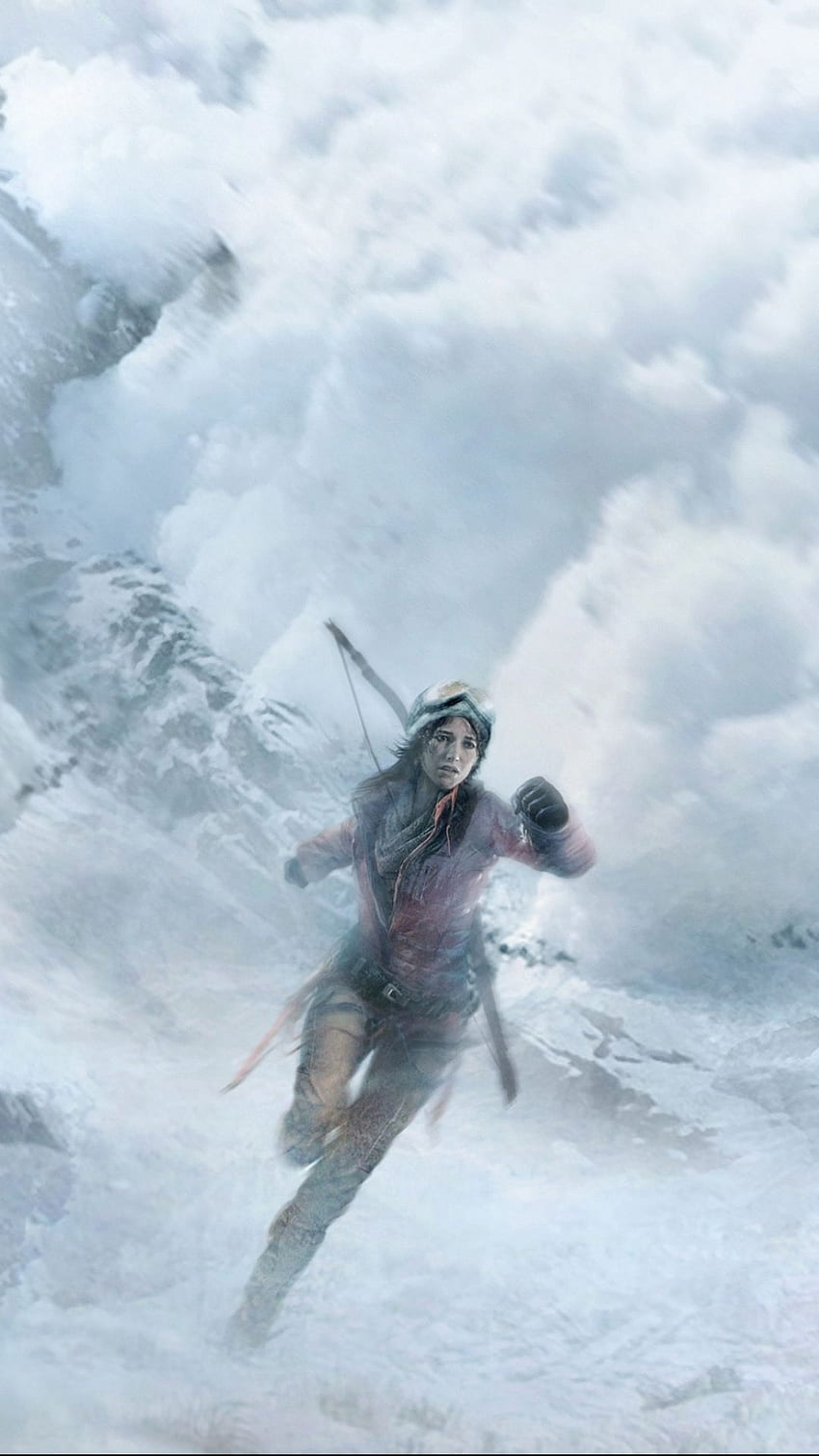 Rise Of The Tomb Raider iPhone は HD電話の壁紙