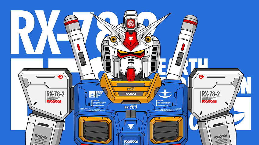 Gundam RX 78 2 Artwork 8lrXAw. Gundam, Gundam, super-héros, RX 78-2 Fond d'écran HD