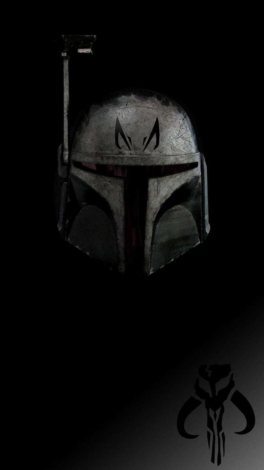Mandalorianischer Helm HD-Handy-Hintergrundbild