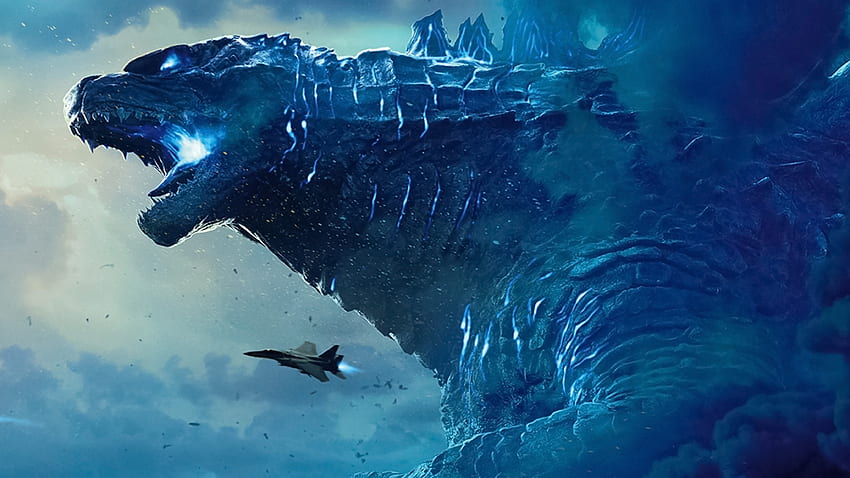 Godzilla: König der Monster, Blue Godzilla HD-Hintergrundbild