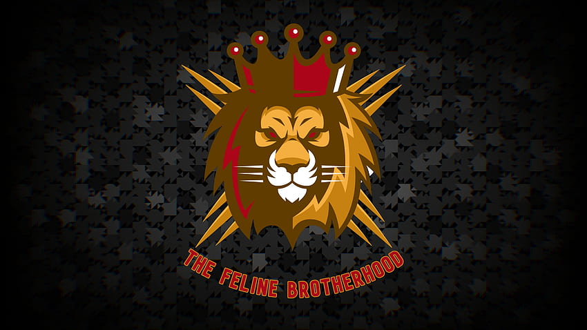 Лого на Feline Brotherhood, discord, Feline Brotherhood, twitch, feline, gaming HD тапет