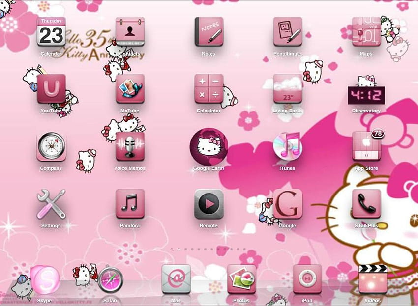 Hello Kitty Laptop , Cute Hello Kitty Laptop HD wallpaper | Pxfuel