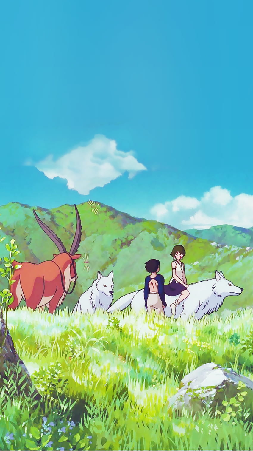 Princess Mononoke Phone Background - Studio Ghibli HD phone wallpaper
