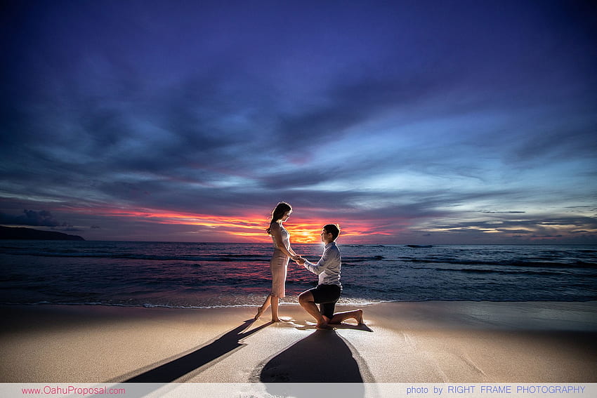 Hawaii Surprise Proposal - North Shore, Oahu HD wallpaper