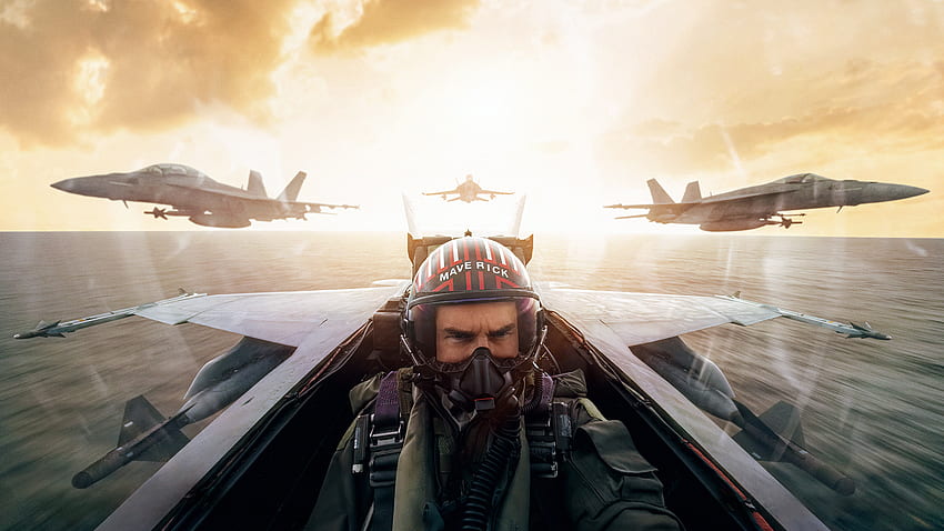 Tom Cruise Top Gun Maverick HD wallpaper