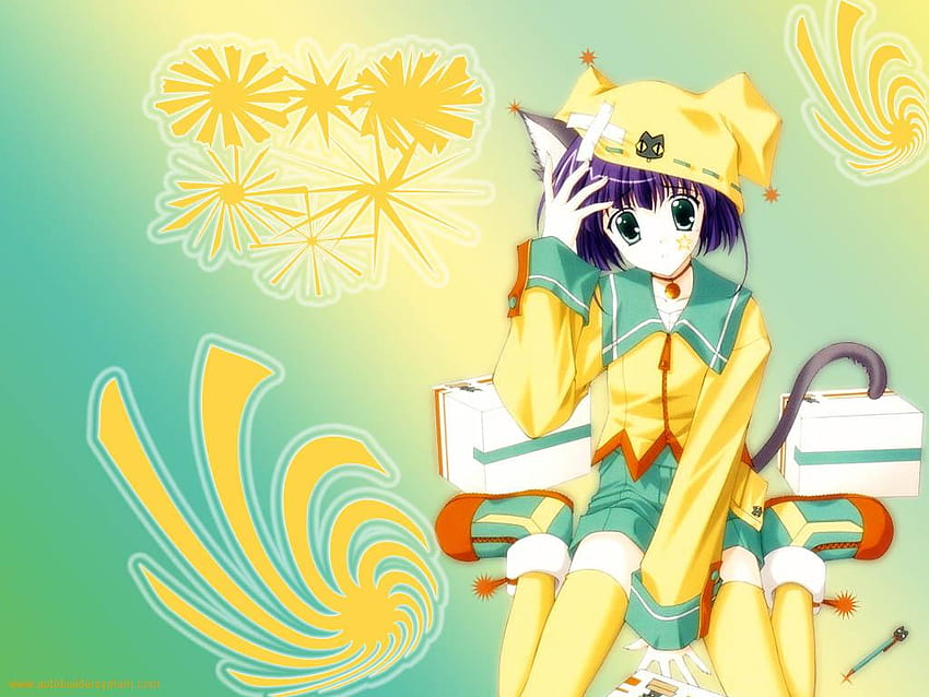 Naru Nanao, Mädchen, Anime HD-Hintergrundbild