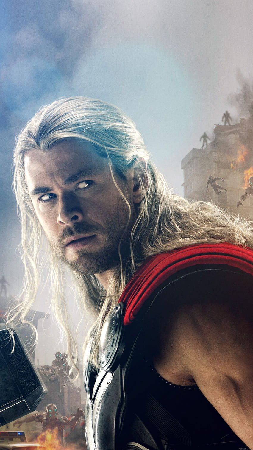 iPhone 6 - Avengers Age of Ultron Thor Chris Hemsworth HD-Handy-Hintergrundbild