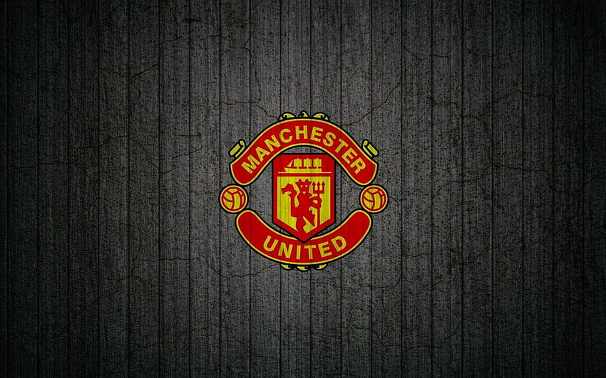 Man.u Hintergrund Neues Logo von Manchester United, Man Utd HD-Hintergrundbild