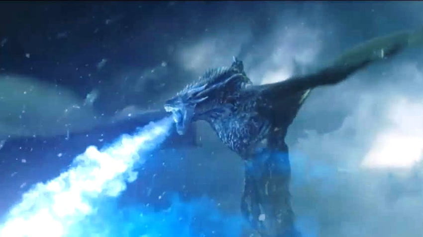 Ice Dragon Night'ın Kralı Game of Thrones - Canlı HD duvar kağıdı