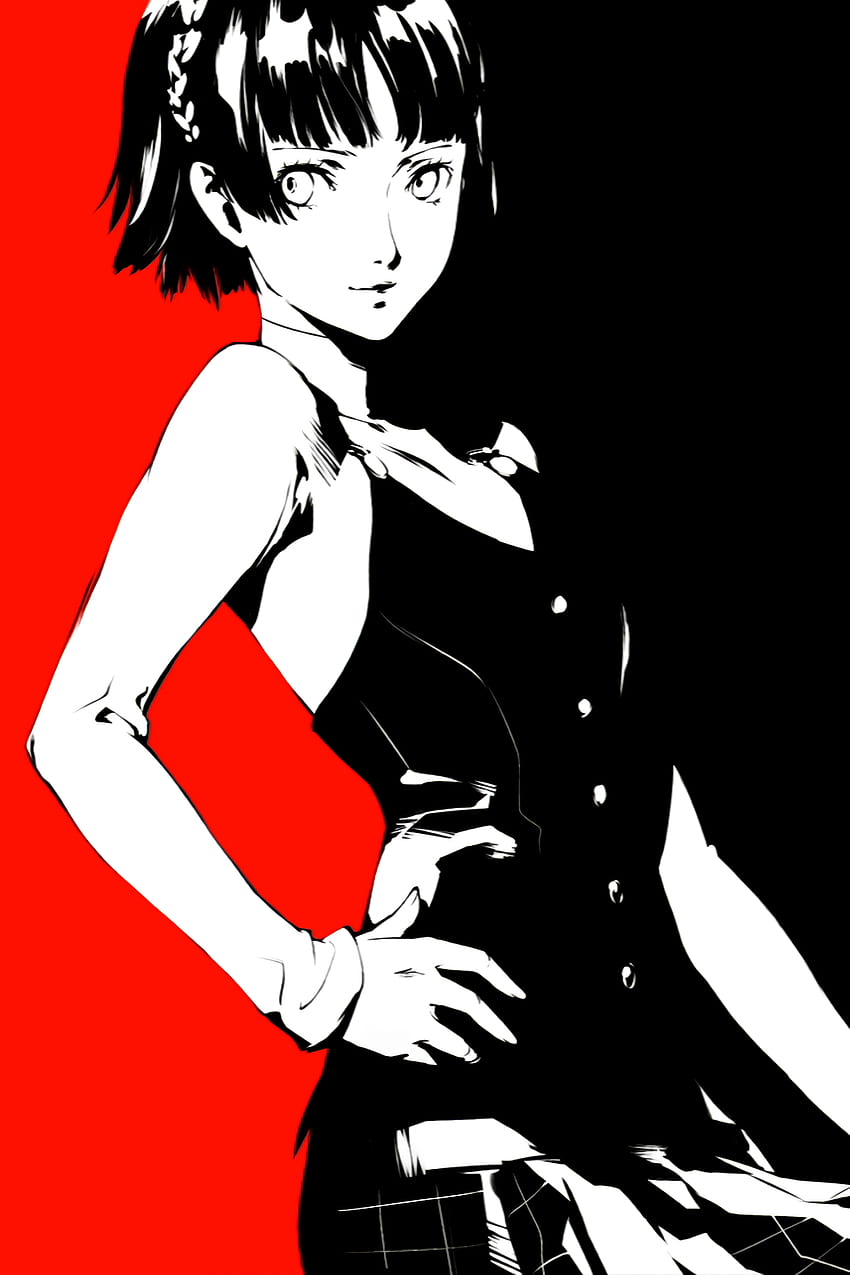 estipendio : . Makoto de Persona 5, bromista de Persona 5 fondo de pantalla del teléfono