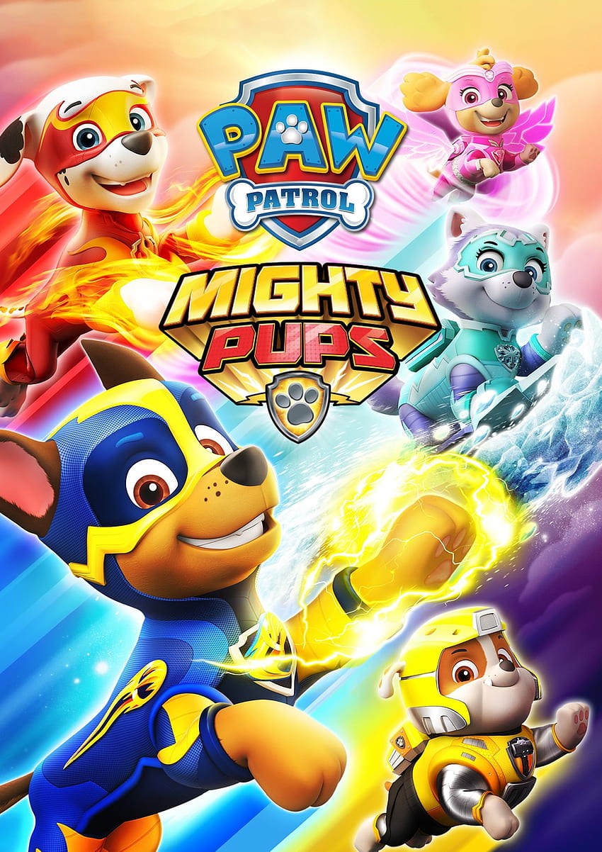 PAW Patrol: Mighty Pups (2018) - Poster, Paw Patrol Mighty Pups wallpaper ponsel HD