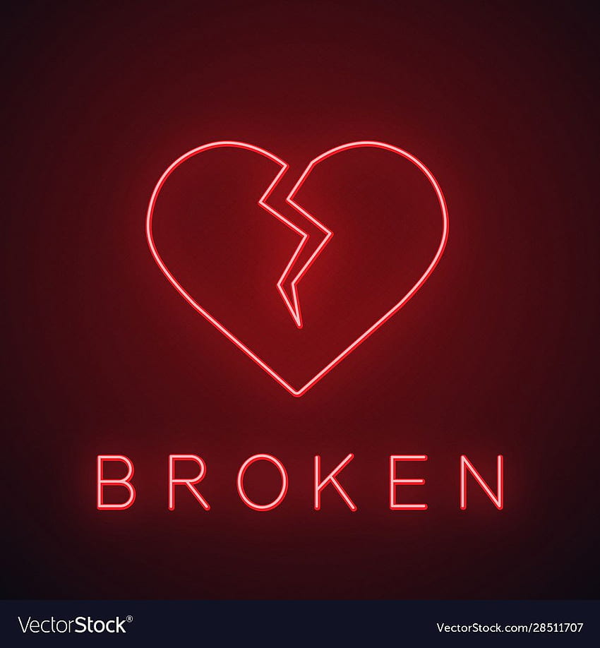 失恋のネオンライト アイコン。 失恋の光るサイン。 くちばし。 ベクトル分離イラスト。 a Pr in 2021. 光のアイコン, ブロークンハート, ブロークンハート , Neon Broken Heart HD電話の壁紙