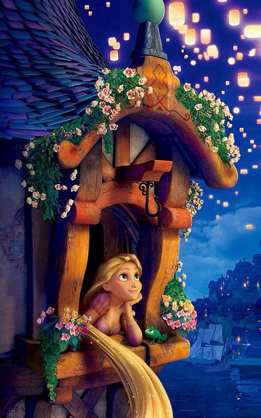 Rapunzel iPhone през 2020 г. iphone disney princess, Disney , Tangled HD тапет за телефон