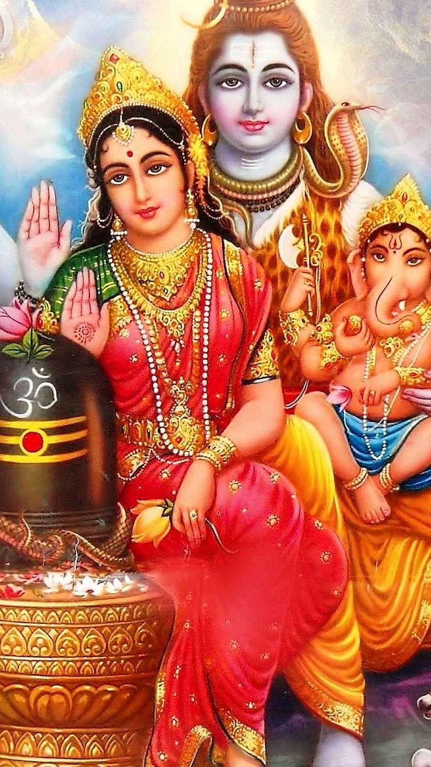 Best Lord Shiva, Family, lord shiva, parvati, ganesh HD phone wallpaper |  Pxfuel