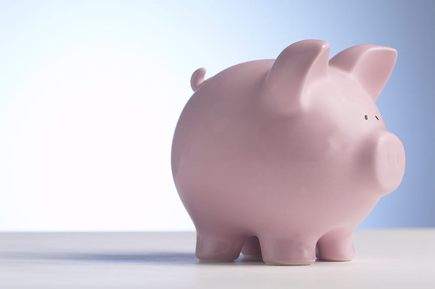 Piggy bank and Background HD wallpaper