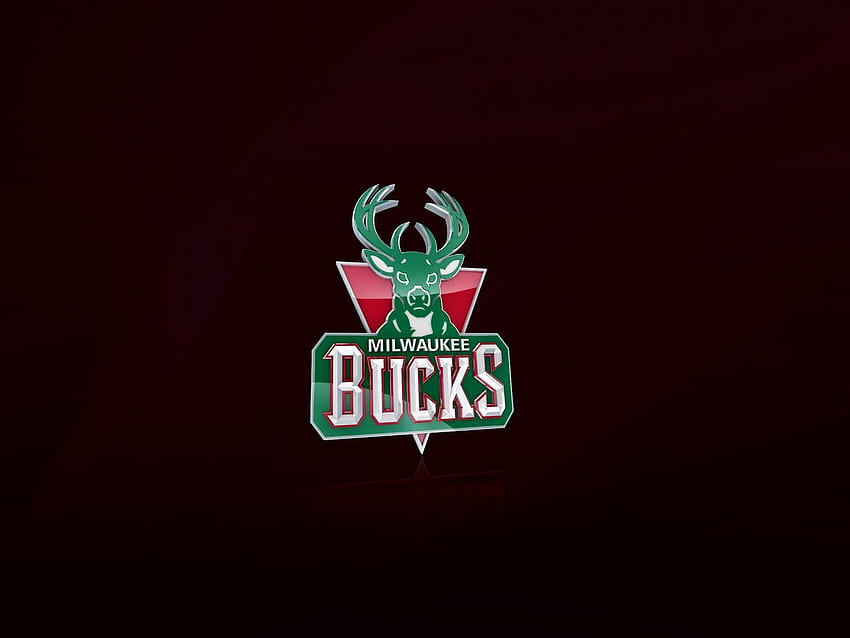 Logotipo de baloncesto de los Bucks, logotipo de los Bucks de Milwaukee fondo de pantalla