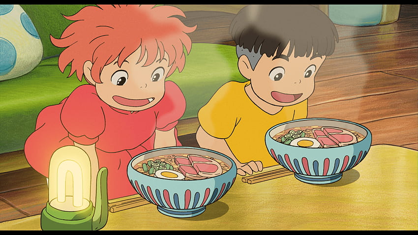 Ponyo - Animes, die ich liebe. Studio Ghibli, Ghibli, Studio Ghibli Essen HD-Hintergrundbild