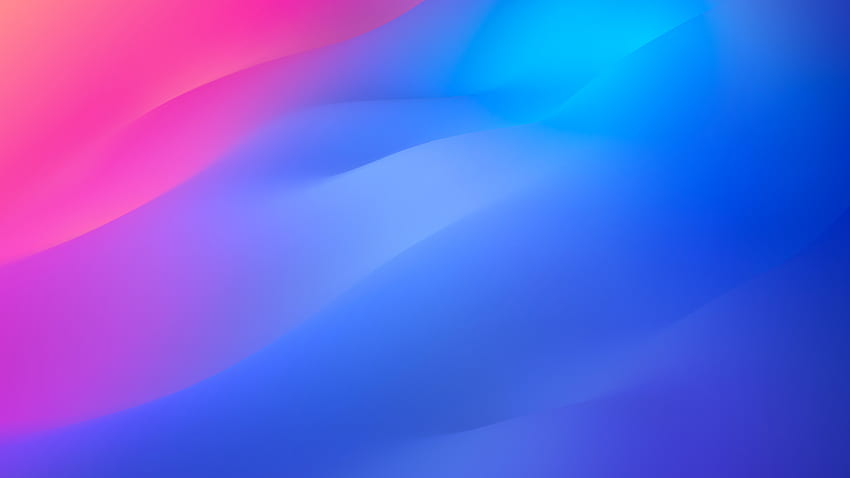 Градиент, абстрактно, синьо розово, vivo HD тапет