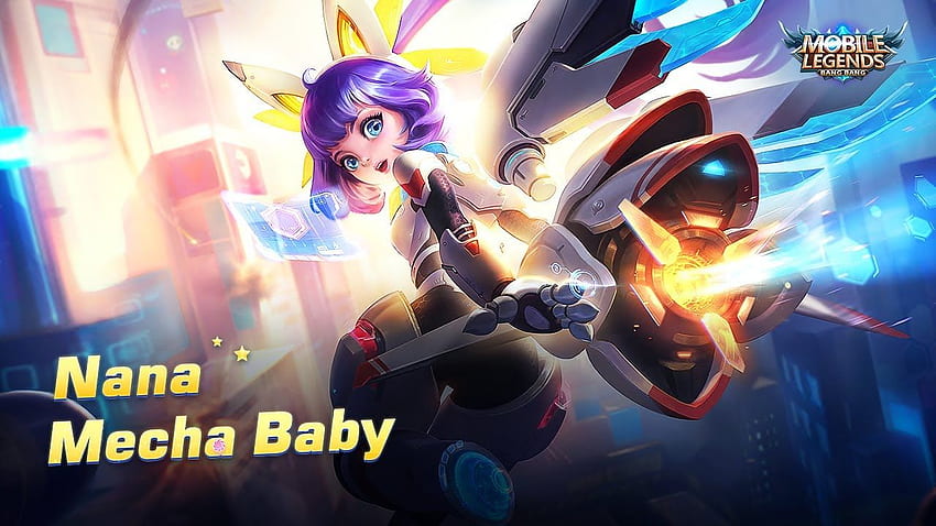 Nana's New Skin. Mecha Baby. Mobile Legends: Bang Bang HD wallpaper