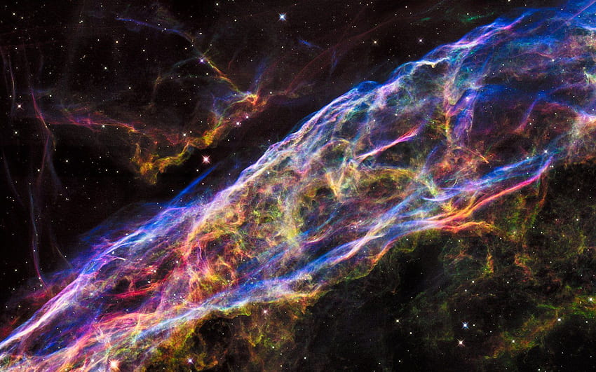 Veil Nebula: Supernova Remnant HD wallpaper