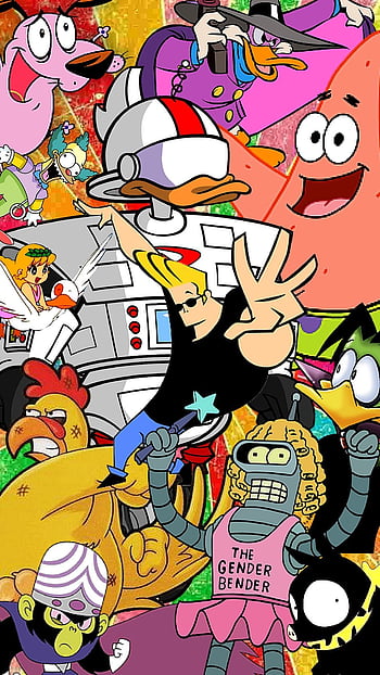 90s cartoon backgrounds