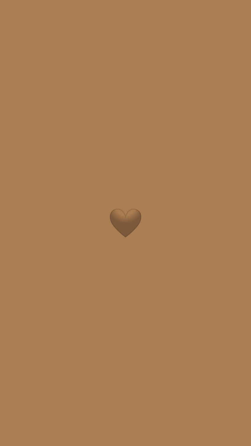 Corazón marrón, corazón Y fondo de pantalla del teléfono | Pxfuel