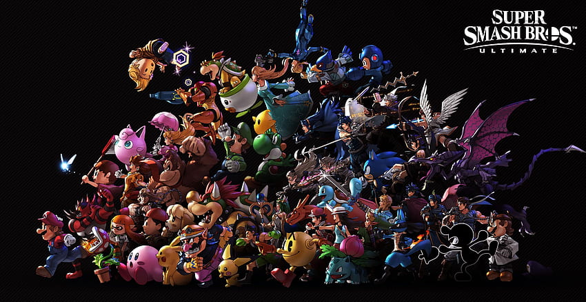 Super Smash Bros. Ultimate, Characters, Nintendo Games 高画質の壁紙