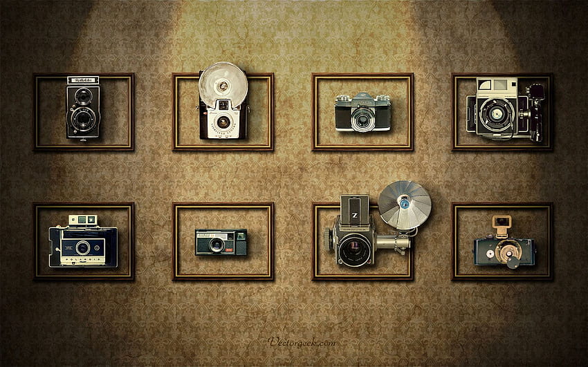 Mur de caméra vintage par vectorgeek [] pour votre, mobile et tablette. Explorez l'appareil vintage. Appareil Canon , Canon , Caméra vidéo, Appareil rétro Fond d'écran HD