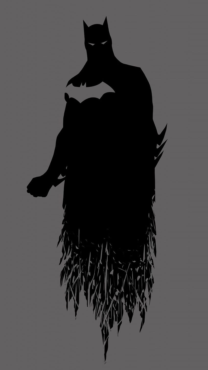 Batman, Minimal, Dunkel, , , Minimal,. für iPhone, Android, Mobile und Black Batman HD-Handy-Hintergrundbild