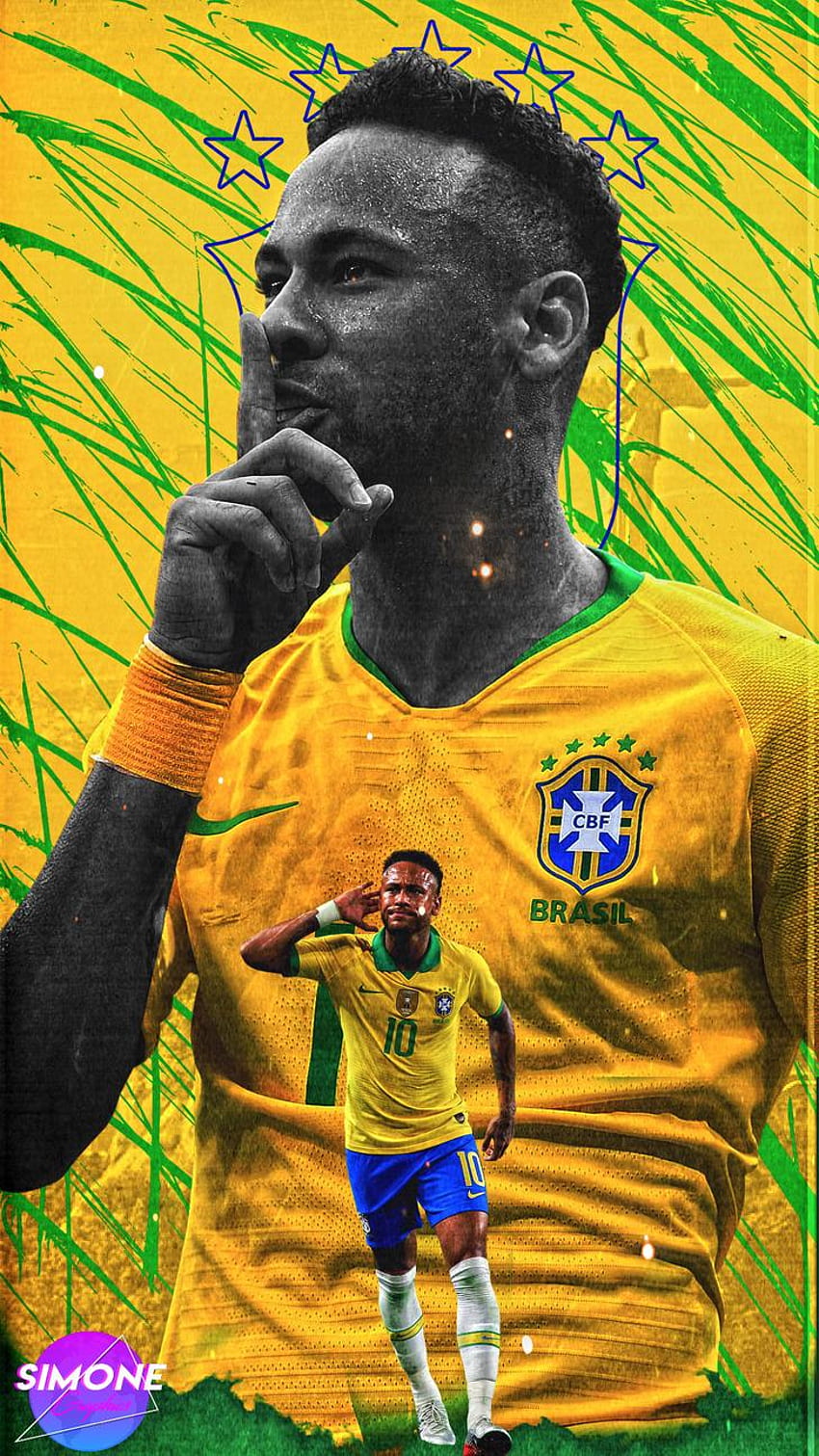Neymar Jr, Neymar Jr Brazil HD phone wallpaper