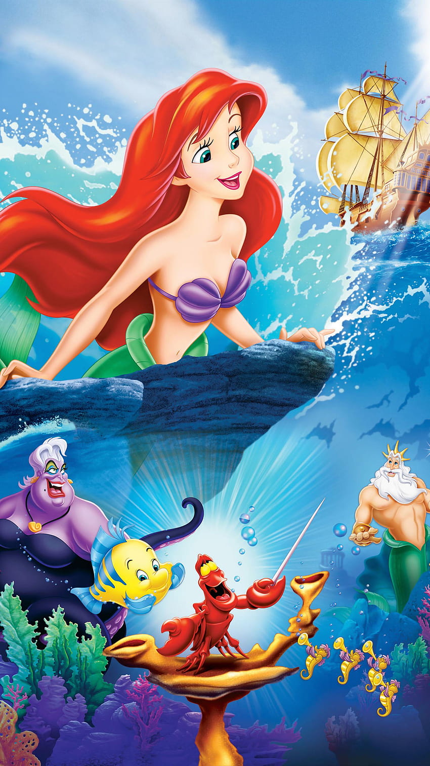 The Little Mermaid (2022) movie HD phone wallpaper