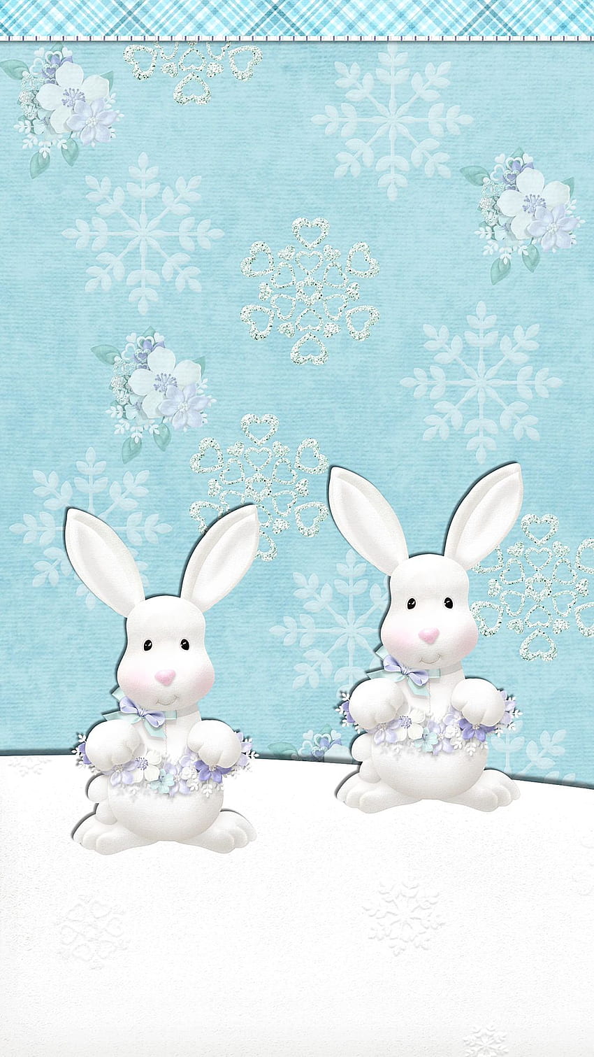 Snow Bunny (). ReeseyBelle . iCandy, Snow Rabbit HD phone wallpaper