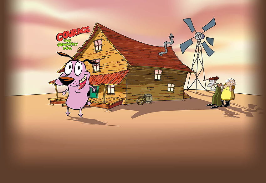 Courage the cowardly dog cartoon HD wallpapers | Pxfuel
