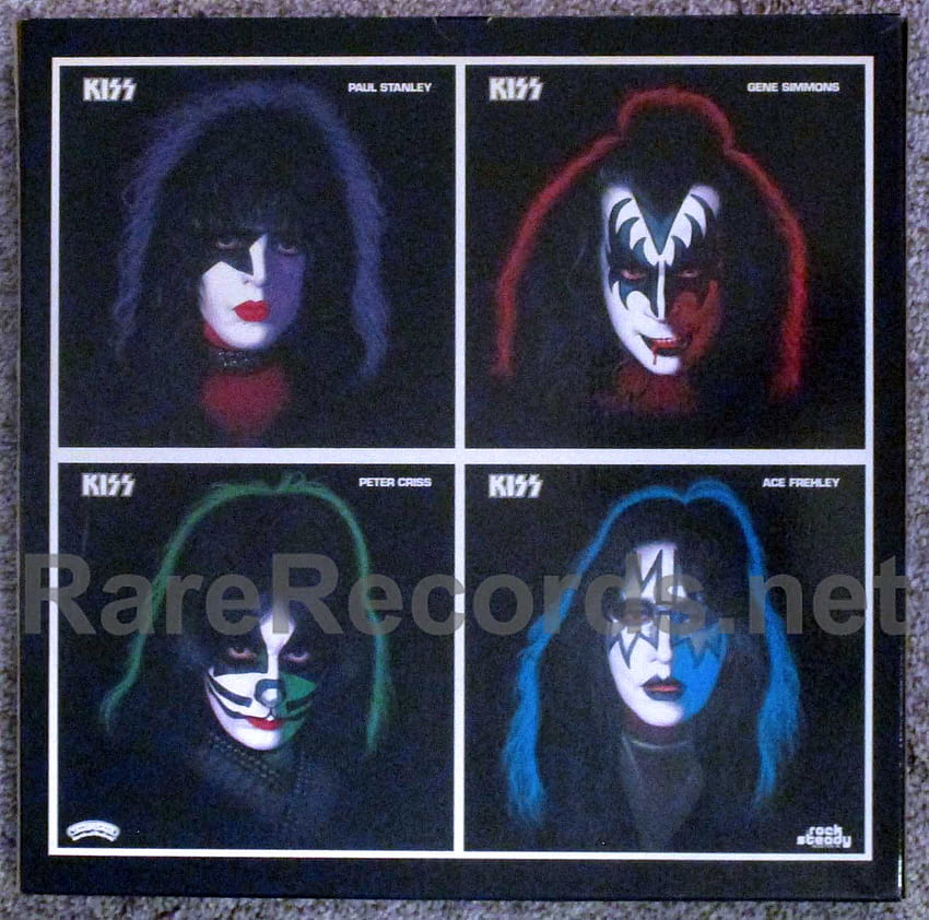 Kiss â Solo Albums Box Set Complete Japan 4 LP Set With Obi And Die Cut ...