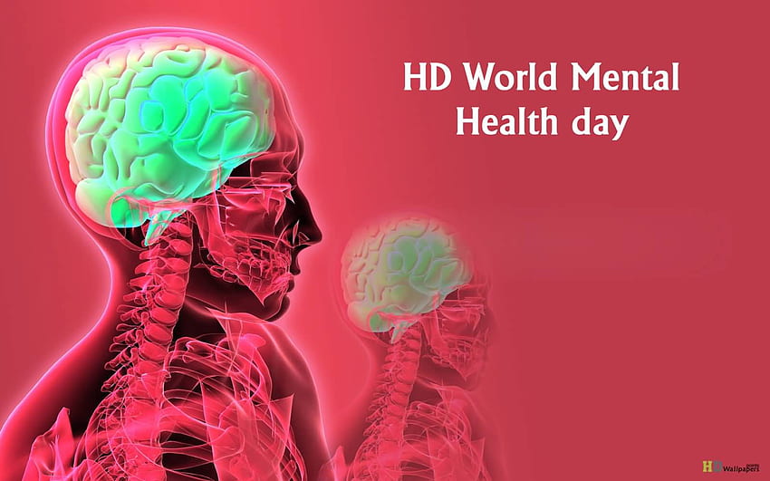 Световен ден на психичното здраве и осведоменост за психичното здраве HD тапет