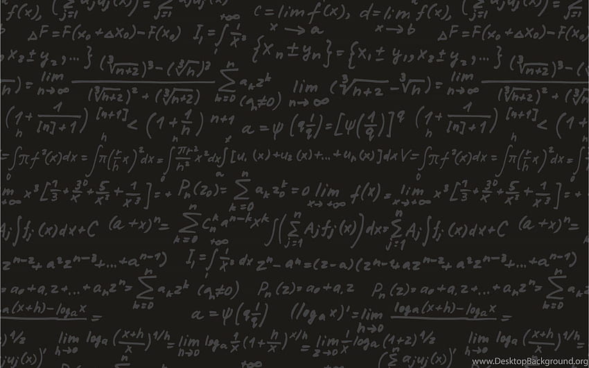 Math background, Math Symbols HD wallpaper