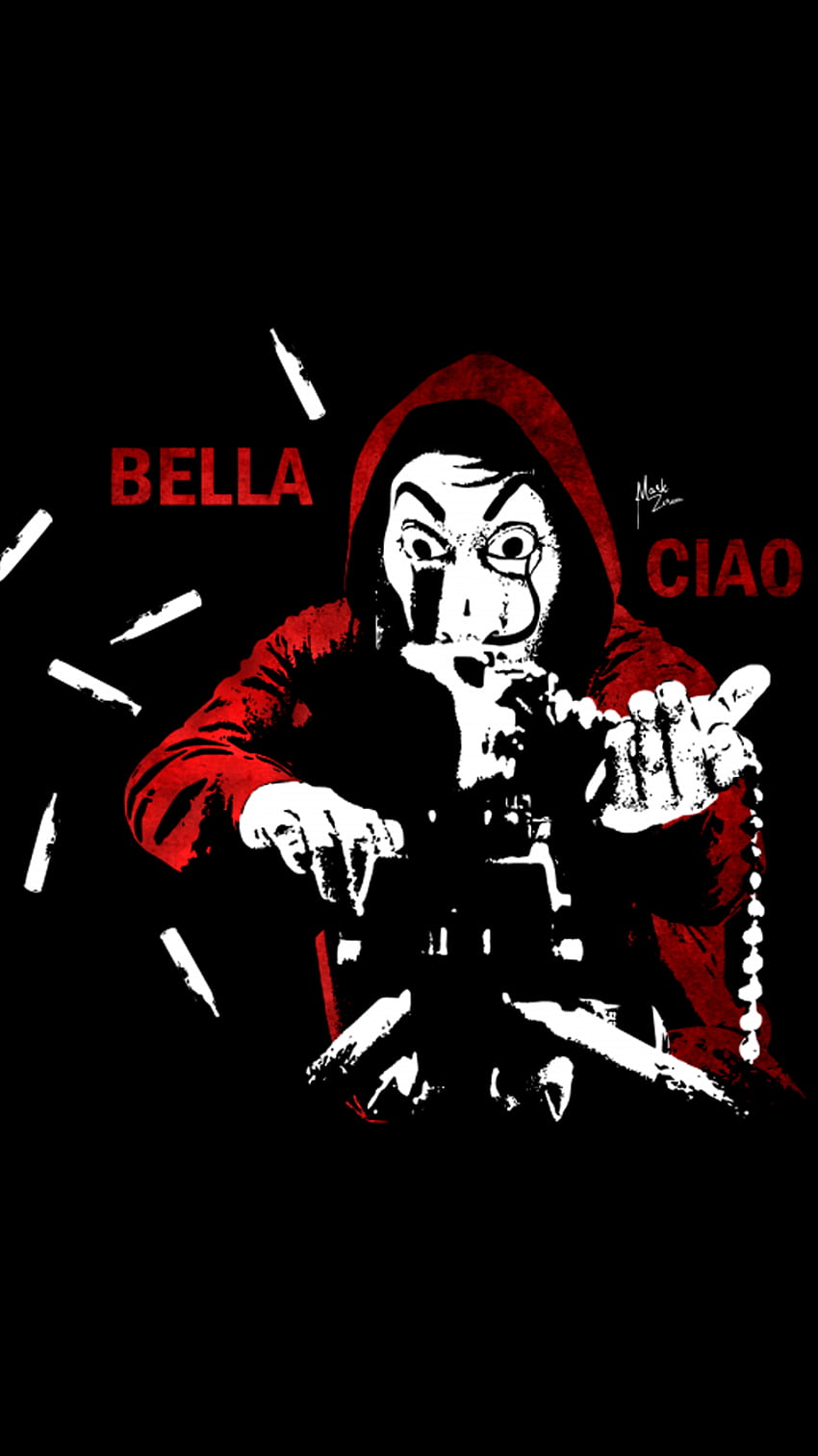 お金の強盗の背景 - 高品質のお金の強盗の背景 - G、お金の強盗 Bella Ciao HD電話の壁紙