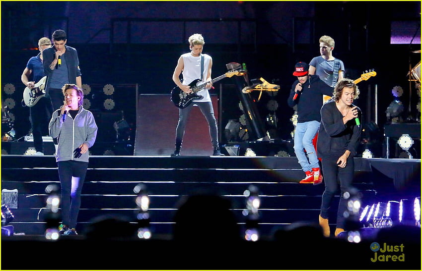 One Direction: See All The Rio Concert Pics Here!: 673391. Harry Styles, Liam Payne, Louis Tomlinson, Niall Horan, One Direction, Zayn Malik . Just Jared Jr, One Direction Concert HD wallpaper
