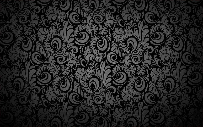 Best Awesome Black Pattern Jpg, Concentration PC Sfondo HD