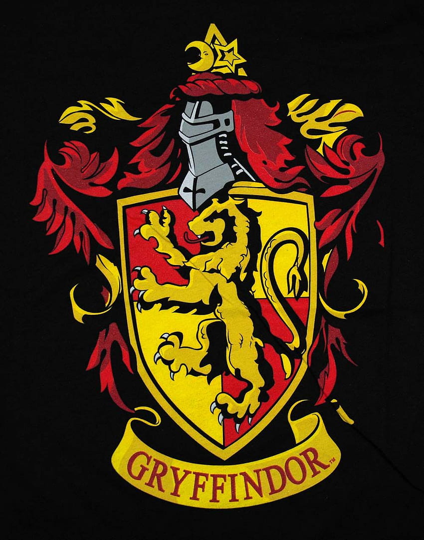 Гербът на Грифиндор за печат Нов герб на Хогуортс HD тапет за телефон