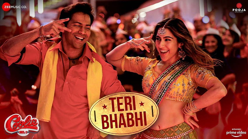 Coolie No 1 peppy track 'Teri Bhabhi' featuring Varun Dhawan and Sara Ali Khan will surely leave you grooving HD wallpaper