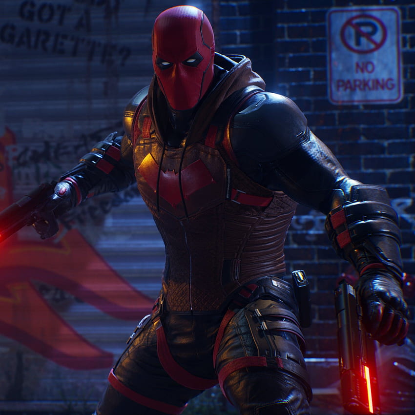Red Hood , Gotham Knights, PlayStation 5, PlayStation 4, Xbox Series X S, Xbox One, Game wallpaper ponsel HD