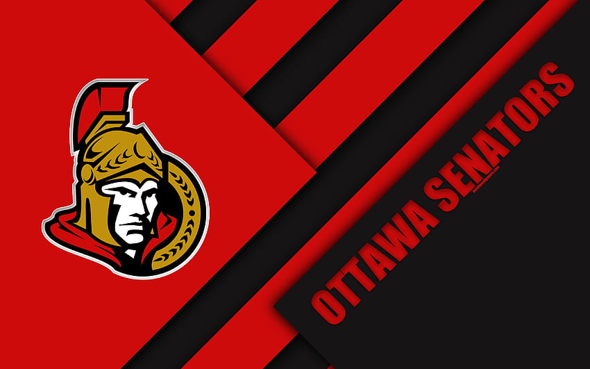 Senadores de Ottawa, NHL, material papel de parede HD
